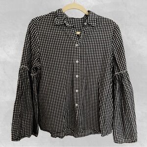 Autumn Gingham Blouse